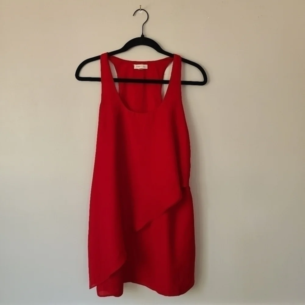 Urban Outfitters Silence and Noise Red Layered Tank Dress - Picture 2 of 7